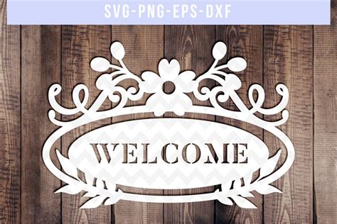 Download Free Welcome SVG Cut File Cameo